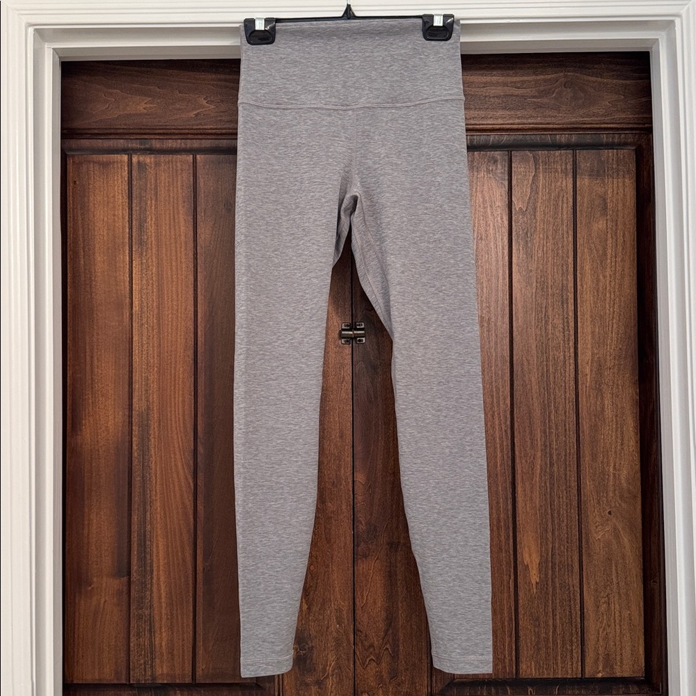 High-Waist Gray Women's Leggings